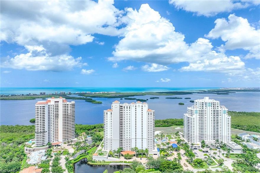 Located within the double gated community of The Champions in Mustang Island at Lely Resort & Country Club this home is  located on the first floor with water view and two car garage.
Primary bedroom with a King size bed facing the water view with large bath including walk in shower and garden tub, large walk in closet.  Second bedroom is queen in separate sleeping area with full bath and laundry room.  Enjoy this open floor plan with tasteful Florida décor; sunny and bright with large lanai over the view.  Granite counter tops and stainless appliances plus eat in kitchen area and formal dining.  A great bonus den with desk and comfy chair with ottoman for reading and looking out onto the pond.
 
Enjoy the community pool, club house, grilling area and mailboxes located just a few steps away.