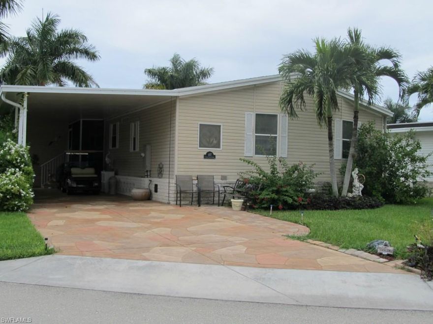 Wonderful 2 bedroom, 2 bath listing in Bayside Estates.  This home features Gulf of Mexico access and a 10,000 lb boat lift.  There is a very private patio area and a hot tub.  It has a very cozy den and a one of a kind fireplace in the living room.  Countertops are all granite.  It has a great open floor plan.  Make this your private retreat by the beach soon.  Buyers in Bayside Estates are required to pay a $1,600 capital contribution.