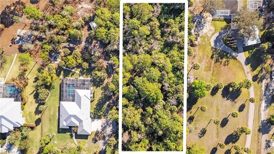 Premier 2.27-Acre Estate Parcel | 100% Uplands | Prime Weber Blvd Location
An exceptional opportunity to create your private Naples estate on 2.27 acres of 100% upland, build-ready land in the highly desirable Golden Gate Estates. Perfectly positioned off Weber Boulevard, this rare offering combines peaceful seclusion with effortless access to the conveniences of Naples. With 100% uplands, this property eliminates costly mitigation and streamlines the building process — allowing you to focus on designing a custom residence tailored to your vision. The expansive homesite offers ample space for a luxury estate home, guest house, detached garage, workshop, or recreational amenities. Surrounded by estate properties and natural beauty, this parcel delivers the privacy, scale, and flexibility discerning buyers seek — all within close proximity to Collier Boulevard, Pine Ridge Road, shopping, dining, and top-rated schools. A rare canvas for refined estate living in one of Naples’ most sought-after acreage communities.