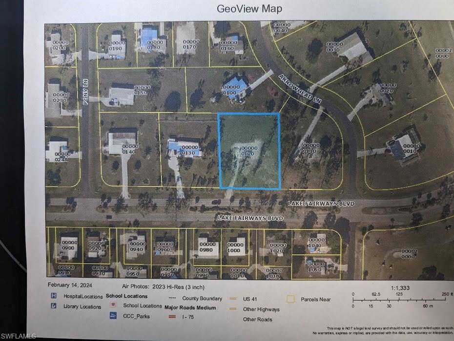 LAKE FAIRWAYS COUNTY CLUB - Land