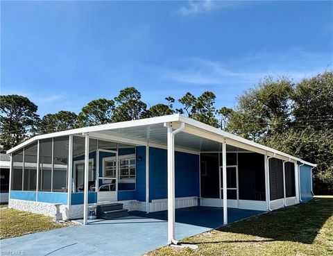 A home in NORTH FORT MYERS