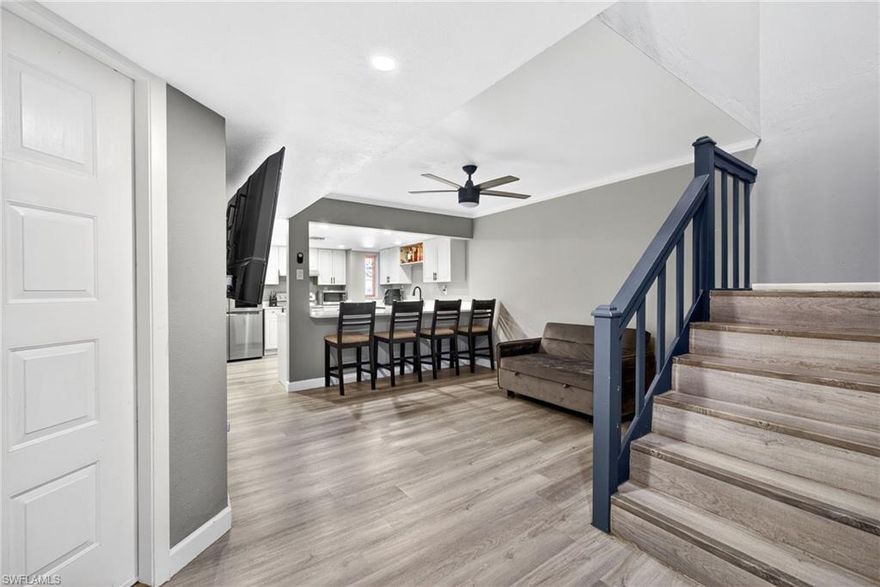 Discover the perfect blend of style, convenience, and privacy in this beautifully renovated 3-bedroom, 2.5-bathroom townhome. Whether you are a first-time homebuyer, a growing family, or looking for a savvy investment, this turnkey property is ready for you to use as you wish.  Conveniently located just a few blocks from Tamiami Trail, this home offers easy access to many restuarants, stores, and social hubs. Don't miss this opportunity, schedule your showing today!