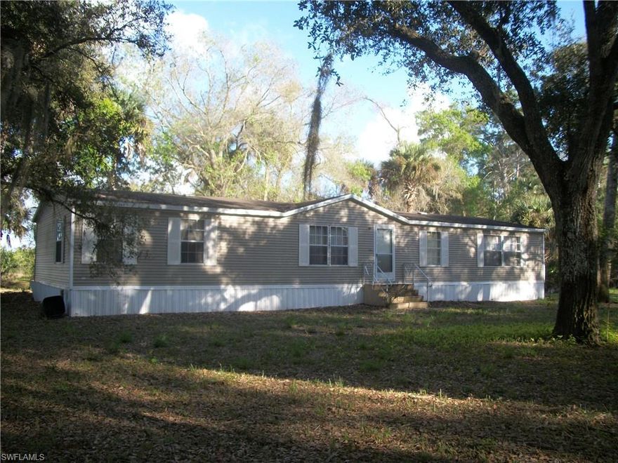 1994 3/2 home located on 2.78 acres.