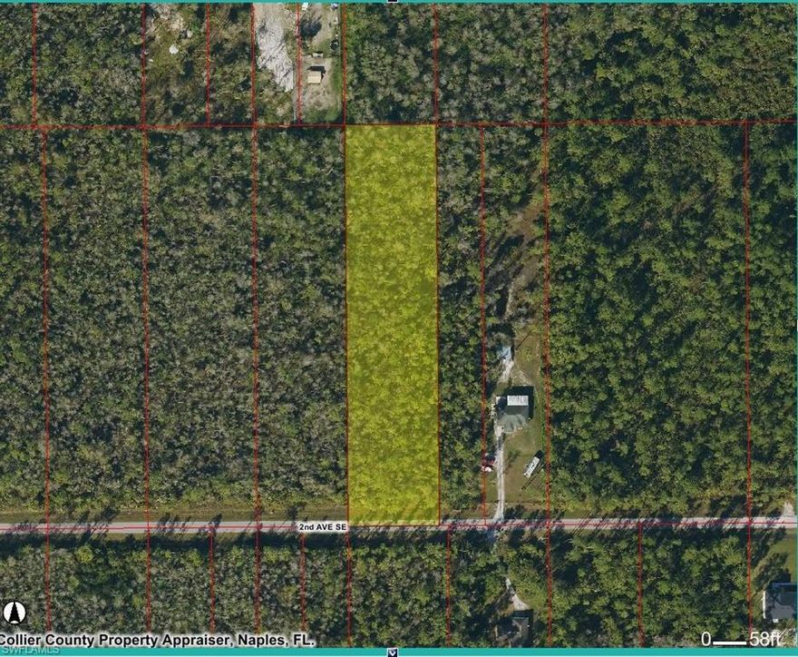 Nestled in the desirable Golden Gate Estates area of Naples, this 2.27-acre vacant parcel presents a rare opportunity to build your custom dream home in Southwest Florida’s tranquil, rural landscape.
This lot offers plenty of space and flexibility for thoughtful site planning — whether you’re envisioning a spacious main residence with room for a pool, outbuildings, guest house, or other amenities — all within one of Collier County’s most sought-after and naturally lush communities.Set back from busy corridors, this parcel provides privacy and a quiet environment — ideal for peaceful living or a custom getaway.
Whether you’re planning a serene homestead, equestrian facilities, or simply a private retreat surrounded by nature, 4825 2nd Ave SE is a versatile canvas for your future plans and is located very close to
The future Town of Big Cypress, a master-planned new town envisioned as a major community and economic hub in eastern Collier County, in Golden Gate Estates. It’s designed to provide residential, commercial, employment, and recreational opportunities without forcing residents to travel west into Naples for everyday needs.
