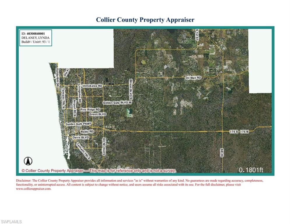 GOLDEN GATE ESTATES - Land