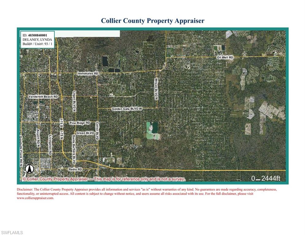 GOLDEN GATE ESTATES - Land