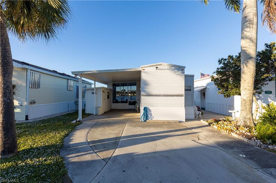 This lovely little home is on one of the more popular streets in Imperial Wilderness.  Imperial Wilderness is an active, gated, 55 plus community where you OWN the land.  The view from this home is amazing and you get a lake breeze on most days.  It features a lovely screen room where you can enjoy your morning coffee as your day begins. It also feature a nice sized carport, something that is hard to find in Imperial Wilderness.  It has all new furniture and many other upgrades.  You will find that it is immaculate with a neutral color scheme that makes you feel comfortable the minute that you walk through the sliding glass entry door. It is also located on a side street with a cul-de-sac so you don't have a lot of traffic.