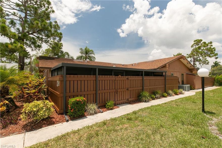 Move Right In To This Pristine, Turnkey Courtyard Home, In The Sought After-Gulf Access Community Of Foxmoor Lakes! This Active Community Offers Resort Style Amenities And Low Fees! A Perfect Vacation Get Away, Or The Perfect Gem To Call Home! Open Floor Plan With Vaulted Ceilings, Spacious Living Area Open To The Kitchen, And An Inviting And Hard To Come By- Over-Sized, Screened In Lanai. The Split Floor Plan Allows For Privacy, While Boasting Double Master- Style Bedrooms, Each With En Suite Baths, And A Separate Guest Access Through Hallway. Roof Only 6 Years Old And New Carpet 2019.The Resort Style Amenities Include: Gulf Access Boat Dock With Quick Access To River, Then Out To Gulf (Dock Space Available For Lease), 7 Lakes In Community For Catch And Release Fishing, Three Community Swimming Pools, Tennis Courts, Bocce Ball, Club House, Pickle Ball And Miles Of Landscaped Walking-Biking Paths, And It Is Pet Friendly!  Only 10 Minute Drive To To Outdoor Cafes, Shops, And Events In Downtown Ft Myers--And Just A Few Minutes To US 41 Or Interstate 75, Easy Access To Both Southwest Regional Airport And Punta Gorda Airport. 
Set Your Showing Today--Priced To Sell!