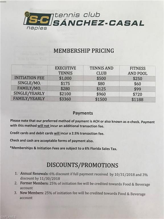 NAPLES BATH AND TENNIS CLUB - Residential