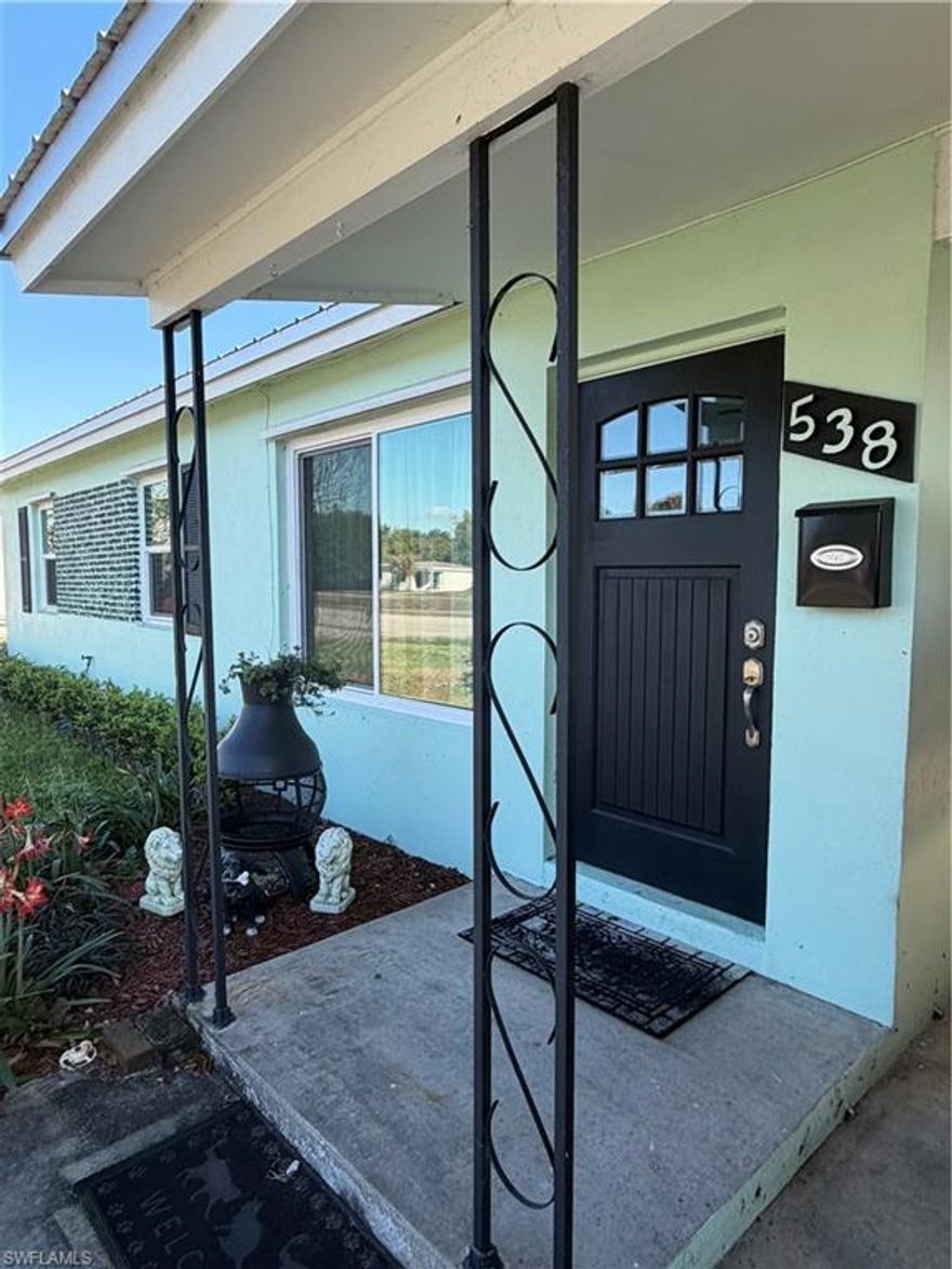 Beautifully updated 3-bedroom, 1-bath concrete block ranch home offering durability, comfort, and peace of mind with major recent upgrades! This well-maintained property features a NEW metal roof (2025), PGT hurricane-impact windows (2025), NEW A/C unit (2024), updated bathroom with walk-in shower (2024), fresh paint (2024), and a brand-new front door.

Step inside to find a functional layout with a blend of terrazzo, carpet, and vinyl flooring, combining character with everyday practicality. Enjoy outdoor living in the screened-in lanai, perfect for relaxing or entertaining.

The fully fenced backyard offers privacy and space, complete with two storage sheds and an irrigation system (plumbing in place; pump may need servicing).

Conveniently located close to hospitals, schools, shopping, and daily essentials, this home is ideal for first-time buyers, downsizers, or investors looking for a solid, move-in-ready property with big-ticket upgrades already done.

Major systems updated. Solid construction. Prime location. This one checks the boxes.