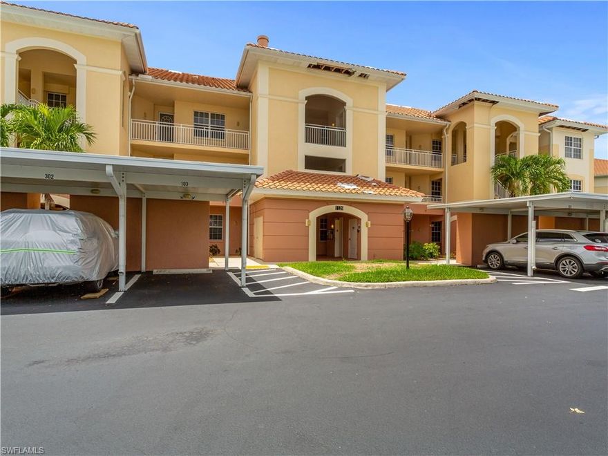 GREAT LOCATION ON THE HEART OF CAPE CORAL! This Condo has 1394 sqft. 2 bedrooms and 2 bathrooms PLUS a DEN/OFFICE. The kitchen has Stainless Steel Appliances, Granite throughout. Master has double walk-in closets,  and slider to the lanai. BRAND NEW water heater. It also has a 2x4 private storage. This condo is close to the community center and pool areas and the community has many activities for those who wish to participate. With just a short drive to Shopping stores, schools, restaurants and area amenities.