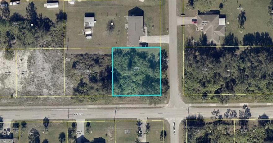 Nice corner home site  in fast growing Lehigh Acres.  The same seller has othe sites to choose from and may discount for bulk sales.