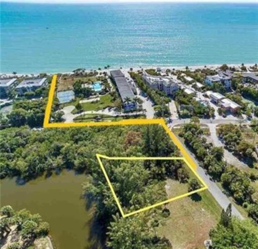 Your Rare Chance to Build on Sanibel’s West Gulf Drive!
This is a rare opportunity to secure a premier buildable lot in one of Sanibel’s most desirable locations just off of West Gulf Drive. With its G Altered Land designation, the property allows for Sanibel’s maximum building footprint, giving you the freedom to create a residence that makes the most of its breathtaking setting.
Enjoy 142+/- feet of tranquil lake frontage, alive with native wildlife, and design outdoor living spaces that capture the island’s refreshing Gulf breezes and the soothing sounds of waves along the shore. With thoughtful planning, you can even frame views of the shell-strewn beaches and turquoise Gulf waters that have made Sanibel world-renowned.
The location adds even more appeal: a natural vegetation buffer ensures privacy, while the shared-use path just outside the community connects you quickly to all sides of the island. Stroll or bike to nearby restaurants, shops, and the future Bailey’s Center. You’ll also be within easy reach of Rabbit Road, the new Rabbit Road Center offerings, Ding Darling Wildlife Refuge, the Sanibel Recreation Center, and the iconic Shell Museum. Best of all, enjoy deeded beach access directly across the street.
At one of the island’s best values, this lot offers the chance to bring your dream home to life—perfectly positioned to embrace the best of Sanibel living.