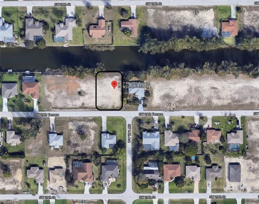 Nice fresh water canal lot to build your dream house neighborhood of Chiquita.