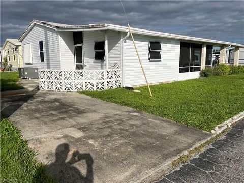 A home in NORTH FORT MYERS