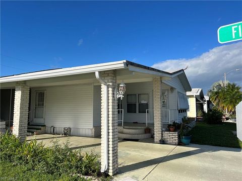 A home in NORTH FORT MYERS