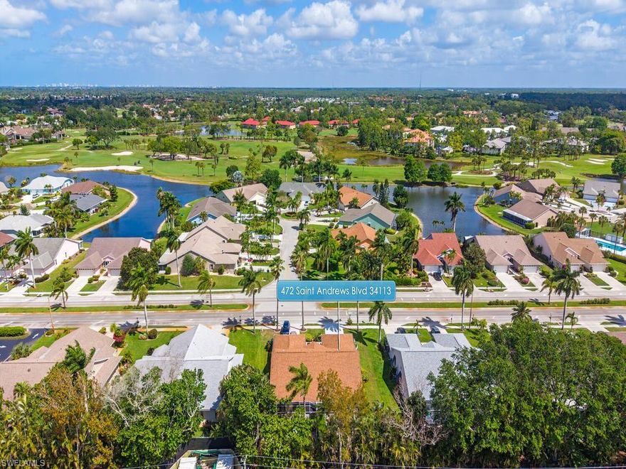 This 3BR/2BA villa with an attached 2-car garage truly offers the best of Florida living in a highly desirable location with the perfect blend of comfort and convenience. Ideally situated Just 6 miles from the pristine beaches
as well as an abundance of shopping and dining options on 5th Ave.
Inside, you will find beautiful tile floors, soaring vaulted ceilings, stainless steal appliances. The spacious primary suite features a walk-in closet.
Extended, tiled lanai where you can relax and enjoy lush, tropical landscaping in a peaceful setting. This community is well-maintained and the community pool is just a short walk away.