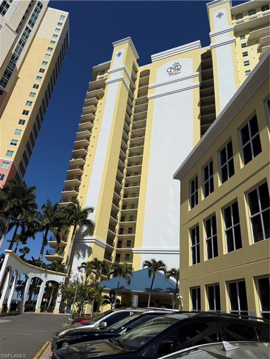 Luxury, Annual Rental at BEAU RIVAGE is located in the heart of Downtown Fort Myers and is directly on the Caloosahatchee River. Just a short walk or drive to all the best that Fort Myers has to offer! This Penthouse features a 60ft balcony overlooking a SW view of the River and Swimming Pool. It also features three parking spaces and one Tesla charging station for your EV.  Inside, you will find a Spacious kitchen with Stainless-Steel appliances and an inviting living room with a long black granite countertop. There is plenty of space, making it perfect for entertaining. It also features three bedrooms and three full bathrooms. Small pets are allowed with a deposit and pet rent.