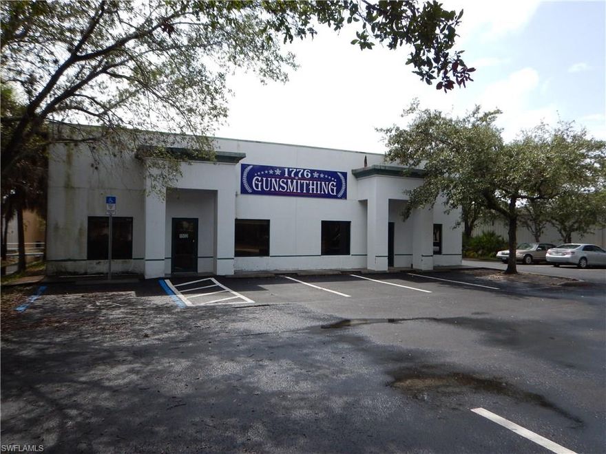 Industrial Flexibility! Total of 6060 SF includes two warehouses, one is adjacent of about 900 SF and is accessed from the approximate 3500 SF office/showroom space, the other one of 1680 SF has it's own entrance. Both warehouses have grade-level roll up doors. 
Owner and former occupant is 1776 Gunsmithing and they remodeled the building in 2015. Has open showroom space in the front, several private offices, break room, two baths- each with a shower, and the two warehouses/workshops. 
You may lease out the entire property, or rent office and warehouse separately, whatever your customer needs. Owner is Flexible! Will also sell entire building for $950k. There is a tenant in the 1680 SF warehouse on a month-to-month lease so you can keep them or use the space yourself.
For a lease, base rent is $12.00 per square foot and this is a net lease, prefer 5 year term from A-credit tenant. Pass-through expenses are estimated at $3 per square foot.