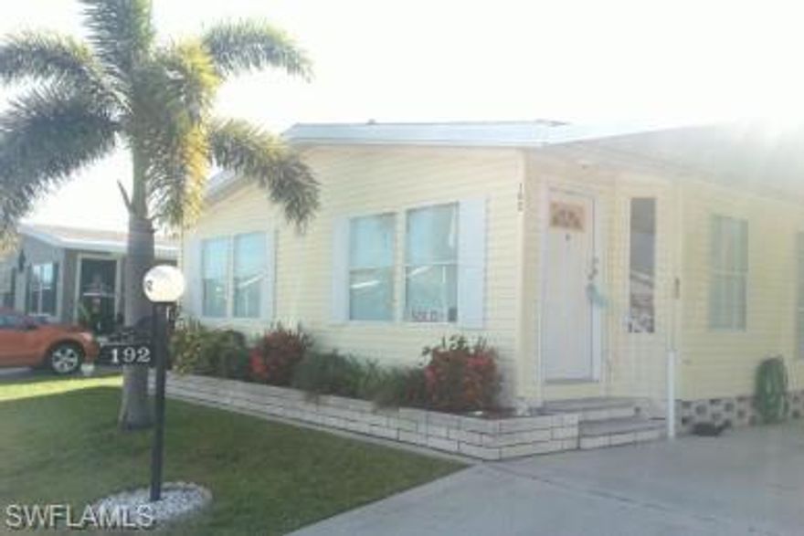 MOTIVATED SELLERS! BRING ALL OFFERS! Welcome to SW Florida living in this 1,400 ++ SF 2-bedroom, 2-bath manufactured home, with TWO (2) BONUS Room. Located in the desirable 55+ community of Horizon Village in North Fort Myers. This home is an unbeatable value and the seller is motivated. And, with a little TLC, will be your own private piece of paradise. Roof - 2023 | Carport - 2023 | New Dishwasher | New Disposale | Newer AC. 
Horizon Village offers streetlights, sidewalks, and a wide array of amenities, creating a friendly, walkable, and active lifestyle. Conveniently located between Fort Myers and Punta Gorda, you’ll enjoy quick access to beaches, restaurants, golf courses, boating, shopping, and everything Southwest Florida has to offer. Whether you’re seeking a "seasonal escape" or a "full-time residence", let's make this "your" own. NOTE: Shares valued at $100,000 are included in the purchase price. No ground rent here! Low HOA fees - Just$320 a month. HOA fees include lawn maintenance, trash removal, and basic cable.