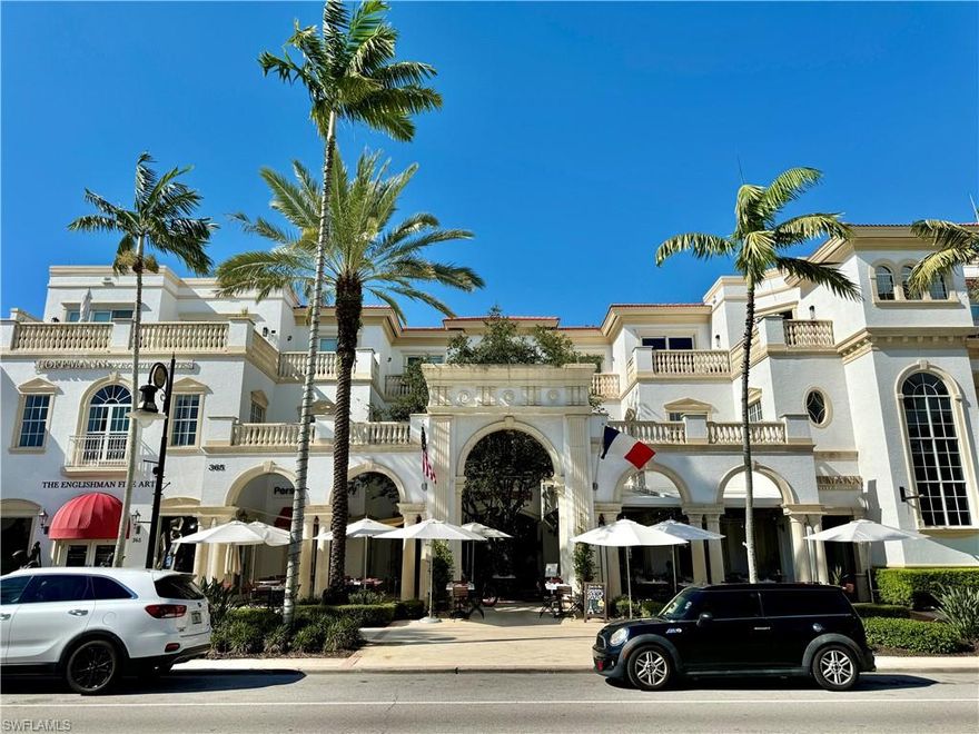 Chic 2-Bedroom, 2-bath condo in the Heart of Olde Naples! Welcome to your dream retreat in downtown Olde Naples! This beautifully updated 2-bedroom, 2-bathroom condo at 365 5th Avenue South #303 offers an elegant blend of style, comfort, and convenience just steps from the best of Naples. Located on Naples’ famous 5th Avenue South, with world-class dining, boutique shopping, and art galleries right outside your door. Only 3 blocks to the beach near the intersection of 5th Avenue South and 3rd Street in downtown Olde Naples. Enjoy your morning coffee or evening cocktail on the terrace overlooking 5th Avenue South. This penthouse condo boosts spacious living and light-filled open floor plan with stylish finishes and ample room to relax. The beautifully renovated kitchen is equipped with stainless-steel appliances, granite countertops, and a large breakfast bar, perfect for casual dining. Two spacious bedrooms, each with its own bathroom. The Primary Bedroom Suite features with a King bed, walk-in closet and luxury ensuite bath. The second bedroom has a Queen bed. Cable and Internet with WiFi included. There is a large TV in the living room and a TV in the guest bedroom. There are 2 assigned parking spaces behind the building. Don’t miss this rare opportunity to stay in the heart of Olde Naples! Enjoy coastal luxury, a vibrant neighborhood, and everything you need for the ideal Florida lifestyle. Seasonal Rates are as follows and may vary based on availability: Rates very depending on availability. APRIL, NOVEMBER and DECEMBER monthly rate is $11,000, MAY - OCTOBER monthly rate is $9,000