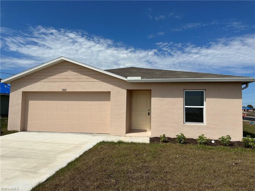 Brand new, never before lived in 4 bedroom 2 bathroom new construction home available now! Completely move in ready. The open and airy floor plan with a fully equipped kitchen with granite countertops, stainless steel appliances, and an island large enough for bar stools! The master bedroom features large walk in closet & the bath has duel sinks. Call for you private showing