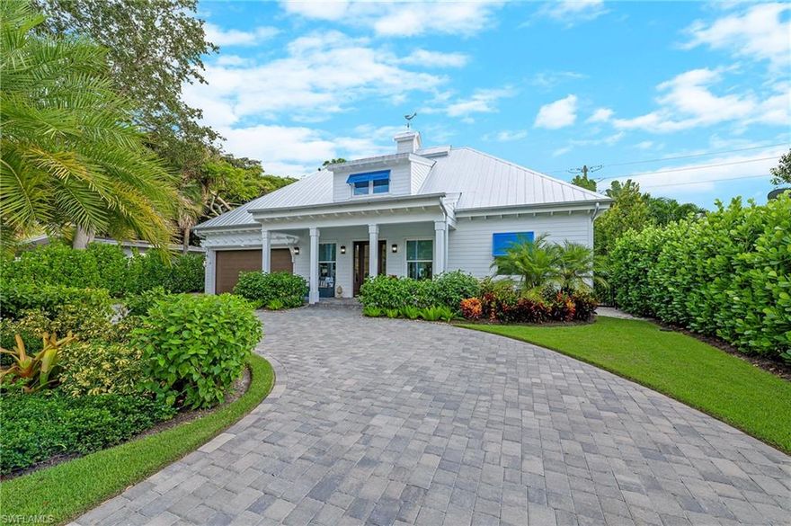 This is it! Newer construction (2018) beach house in Olde Naples!