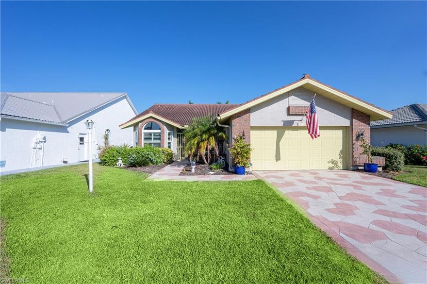 Enjoy the county club life at private members owned Countryside G & CC. A beautiful home on the lake with a large screened in lanai for enjoyment. This 2 bed room plus den 2 baths home with hard wood floors and title ready for move in. Golf is included on a great course fully renovated about 5 years ago with driving range and putting green.
New club house is in process of complete remodel new pool area with outside bar and dinning, new kitchen and  bar area and dinning. Completion expected in fall 2025. State of the art fitness center with fitness staff. Beautiful har-tru tennis and bocce courts. Close to Naples 5th Ave and sandy beaches. Time to enjoy the good life.