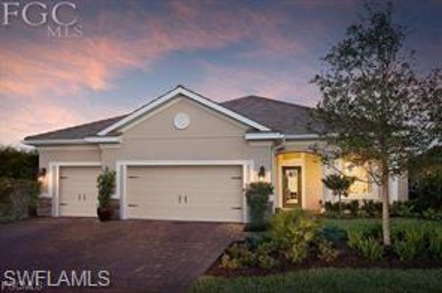 THREE CAR GARAGE and Golf Course Views enhance this Four bedroom Three Bath luxury home. Gas Heated Pool and Spa. Larger second family room easily converts to den. Outdoor kitchen, crown moldings, pocket doors throughout, upgraded on diagonal tile floors, countertops, and cabinets, Stainless appliances.
SAVE ABOUT $20,0000! as CDD bond has been Pre-Paid! Home is being sold furnished and substantially turnkey!