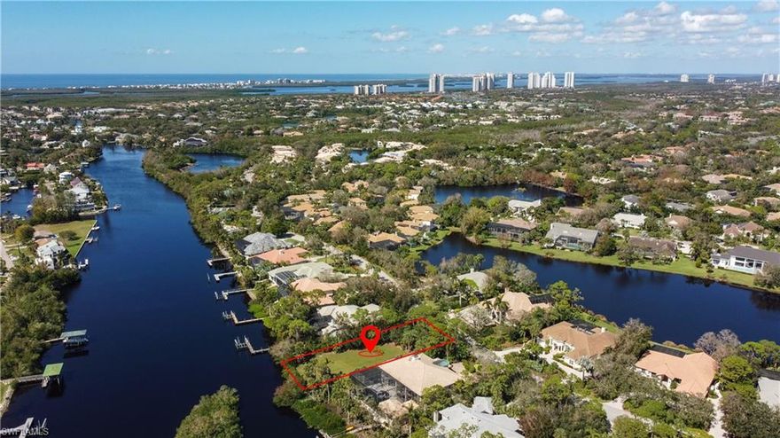 A remarkable opportunity to develop a custom home on this stunning half-acre property positioned along the Imperial River in Riverwalk at Bonita Bay, one of Southwest Florida's most distinguished communities. This exceptional site offers desirable southern exposure and occupies one of the river's widest points, providing expansive views and ample sunlight throughout the day. With direct access to the Gulf of Mexico and a protective buffer of lush preserves and mangroves, this location ensures both tranquility and privacy.
