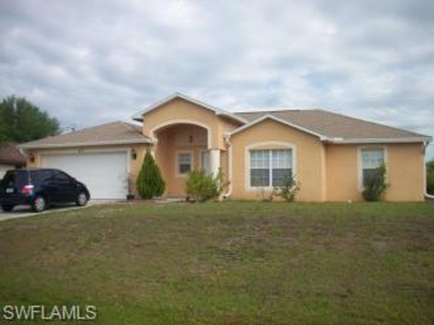 nice home in growing area NW Cape Coral