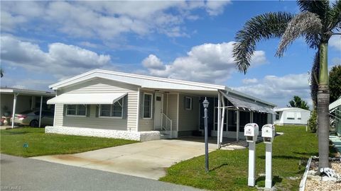 A home in NORTH FORT MYERS