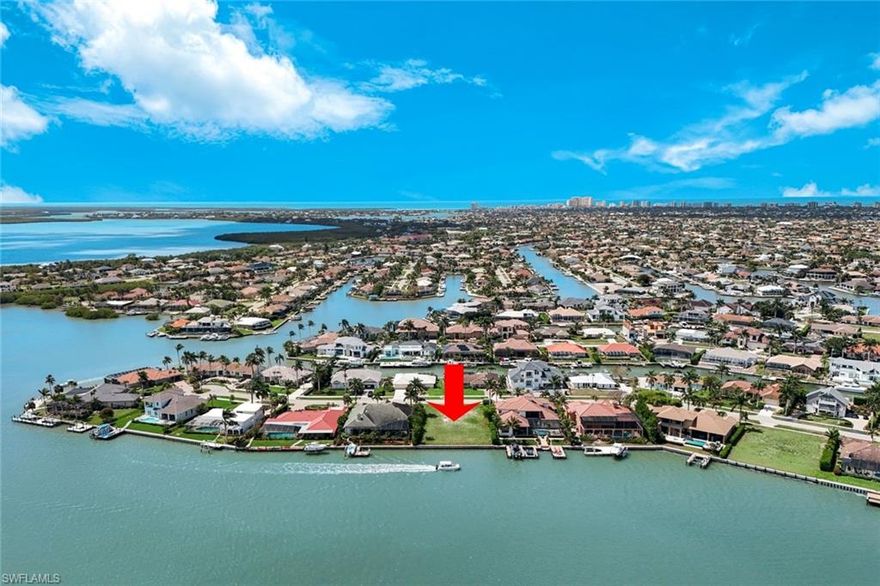 Envision a bespoke waterfront estate rising from this exceptional direct-access riverfront homesite on prestigious Stillwater Court—where refined coastal living meets the serenity of unspoiled nature. Spanning approximately .34 acres with 100 feet of water frontage, this oversized, builder-ready parcel offers an extraordinary canvas for your custom-designed residence, complete with the potential for an expansive dock with multiple lifts, and seawall was replaced in 2018. Framed by wide, captivating views of the Marco River and a tranquil preserve beyond, the setting affords both privacy and a picturesque natural backdrop. Enjoy effortless boating with swift, deep-water access to the Gulf of Mexico and the Ten Thousand Islands, along with world-class fishing just moments from your backyard. Each day begins with radiant sunrises and unfolds with the graceful passage of boats, dolphins, and manatees along the shimmering waterway. Opportunities of this caliber—combining size, location, and direct Gulf access—are a rare offering in one of the island’s most coveted riverfront enclaves.