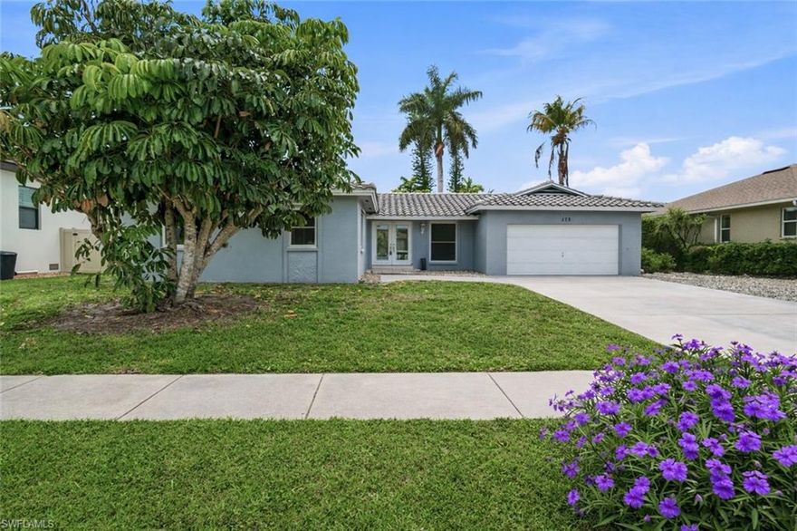 Imagine starting your day with a walk along the shoreline, warm Gulf breezes in the air, and soft waves meeting the sand at your feet. Evenings are spent enjoying waterfront dining, sunset skies, and the laid-back coastal rhythm that makes Marco Island one of Southwest Florida’s most sought-after destinations.
Positioned on a quiet residential street, this property sits on a spacious homesite with room to add a pool and create your own outdoor retreat. Inside, the home offers a comfortable layout with defined living areas, tile flooring throughout, and a screened lanai that naturally extends your living space outdoors-- perfect for enjoying the Florida lifestyle year-round.

For those looking to personalize or enhance over time, the property presents an opportunity to reimagine the space to better suit your needs and vision, with the flexibility to update, redesign, or create something entirely your own. The potential here is undeniable.

Beyond the home, the island opens up to a world of experiences. Spend your days exploring the natural beauty of Tigertail Beach, where wide sandy shores and coastal habitats create a setting unlike anywhere else. Paddle through mangrove tunnels, discover protected estuaries at Rookery Bay National Estuarine Research Reserve, or head out on the water from Caxambas Park and Marina for a day of boating and fishing. Wildlife is part of everyday life here, with frequent sightings of dolphins, manatees, and native birds that make the island as vibrant as it is peaceful.

Just minutes away, enjoy the upscale shops, dining, and waterfront atmosphere of Esplanade Shoppes, along with convenient access to grocery stores, healthcare, schools, and everyday essentials.

Whether you’re looking for a full-time residence, a seasonal escape, or an income-producing property, this home offers the flexibility to make it your own in a location that continues to attract both homeowners and visitors alike.
