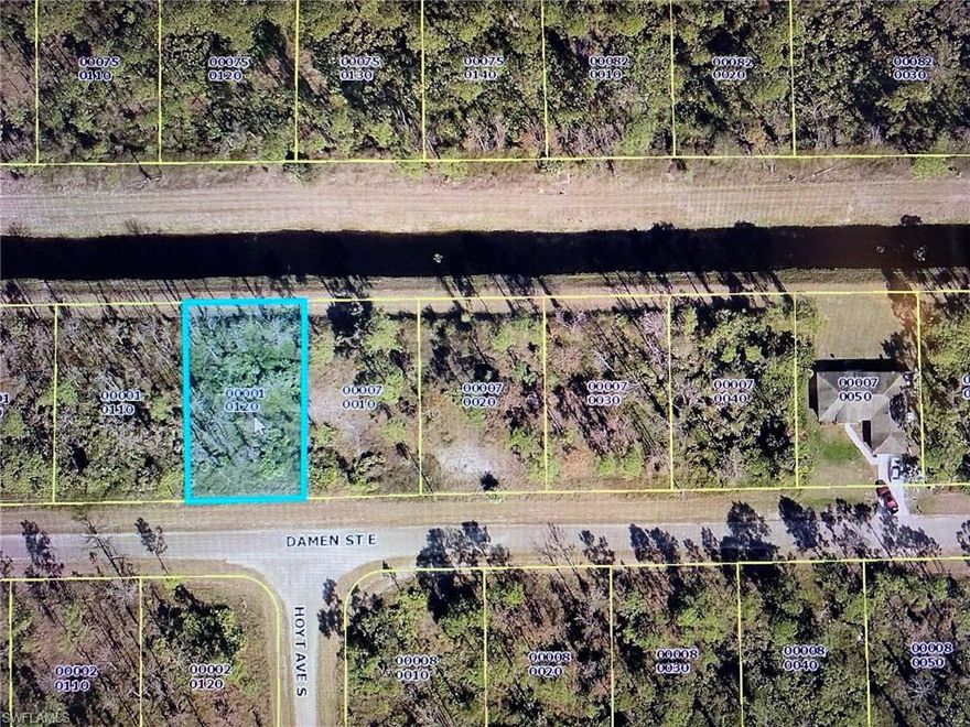 Great canal lot in growing area of Lehigh Acres. MORE LOTS AVAILABLE.