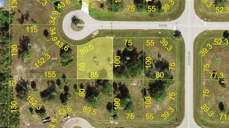 CITY WATER AVAILABLE!! Not in a zone requiring scrub jay mitigation per the county website 12/16/25 - please reconfirm during due diligence. Conveniently located to shopping, dining, banking and all that sunny Charlotte county has to offer. New construction is everywhere you look and you can be part of the action. Information about local builders is available upon request. Also great for self directed IRAs, 401Ks and other investment portfolios. 14.3 MILES TO THE ENGLEWOOD BEACH!