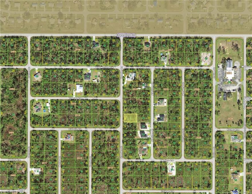 Very nice eastern rear exposure lot in Northern Port Charlotte in a remarkable quiet area of newer and large homes. Wonderful opportunity to build your 'Old Florida' style home. Fishing, boating, kayaking, golfing throughout the year.