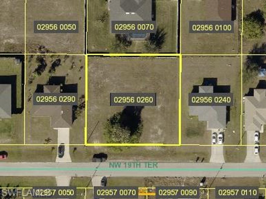 BACK ON THE MARKET!!!Do not miss your opportunity to own this Beautiful Lot-***Build your dream home here! A very quiet neighborhood of Cape Coral. Centrally located in the Northern part of Cape Coral, just a few miles away from a plenty of restaurants! To the East is Fort Myers and to the West is Matlache and Pine Island Rd for fun adventures! This lot is in a premium location for your South-West Florida Future!