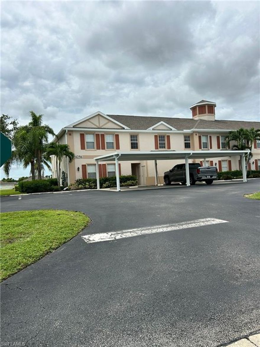 Discover your perfect home in this exceptional community! This beautifully maintained ground-floor unit features a spacious layout with three bedrooms and two bathrooms. Enjoy serene evenings on your screened balcony overlooking a tranquil lake and stunning fountain, the ideal spot to unwind. Conveniently located near top shopping destinations, supermarkets, excellent schools, and with easy access to major highways including I-75W and Colonial Blvd, this home combines comfort, convenience, and lifestyle