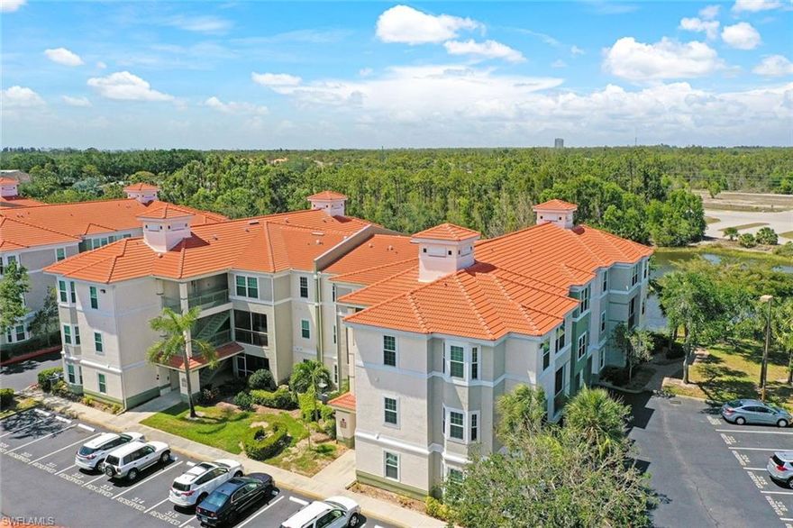 Come take a look at this amazing 1 bed / 1 bath condo that has been updated in the past 6 months.  HERE ARE THE NEW UPDATES ~ HV/AC, stainless steel appliances, countertops in kitchen and bath, sinks, faucets in kitchen and bathroom, flooring, plumbing under all sinks and bathtub, paint, re-surfaced bathtub and surround, plumbing at hot water tank, shut off valves under sinks, lighting, ceiling fans, closet, electrical outlets, and new door knobs.  Newer windows!  On HOA schedule this year: railings on lanai are being re-painted and also the screens are being cleaned.  This condo is an open concept featuring a large lanai overlooking a pond.  The community is gated with a resort style community pool, gym, and club house.  This subdivision is located across from Coconut Point Mall!