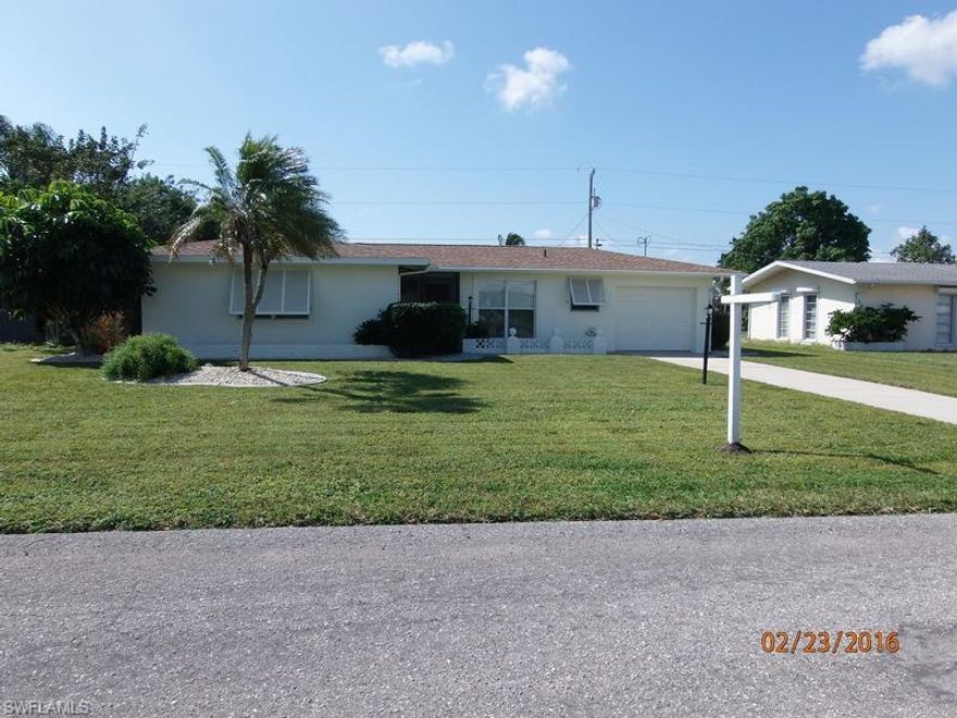 LOCATION, LOCATION, LOCATION...Come see this well kept HOME.  TWO BEDROOM and TWO BATHS plus a GREAT ADDITIONAL ROOM for a WORKSHOP or however you want to use it.  RECENT ROOF in 2014 with a WARRANTY!  A/C with a WARRANTY done in 2013!  OWNER just PAINTED COMPLETE EXTERIOR of home.  Original lanai is screened with windows that slide creating a nice FLORIDA ROOM style with a HOT TUB!  There is an SECOND SCREEENED PATIO area next to Florida Room.  Home features a nice KITCHEN with WALL OVEN and SEPARATE STOVE TOP COOKING.  FAMILY ROOM is open to kitchen with a SEPARATE DINNING AREA.  Backyard has PLENTY OF ROOM FOR A POOL if you want to add one.  Nice neighborhood across from waterfront homes.