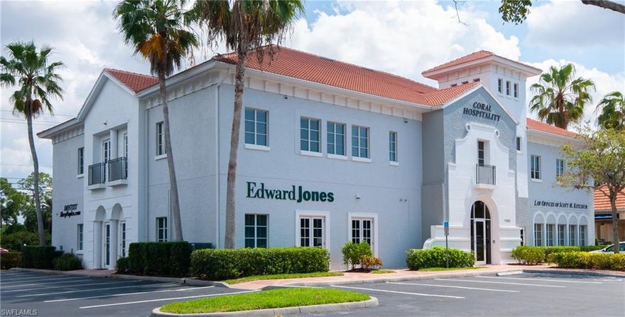 2nd floor office suite in desirable North Naples location. Unit is fully built-out and ready for occupancy. Building signage available. Available: STE 800