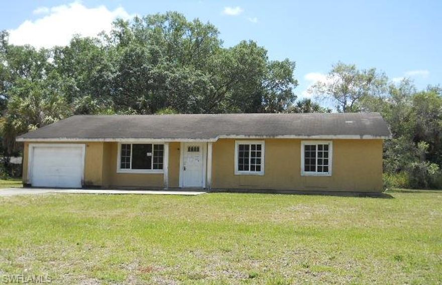 Spacious 3 bedroom, 2 bath home with an attached single car garage. The oversized corner lot is on central water and sewer with front porch. Great deal for the dollar. Please note there will be $120 charge on the HUD that goes to the closing rekey.