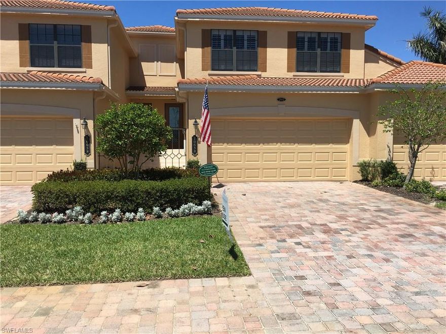 This is a great coach home, in a great location, in a great bundled golf community.! Heritage Bay Golf and Country Club has everything you need to enjoy the good life, either on a full-time basis, or as a seasonal resident.  There is a  27 hole championship golf course designed by Gordon Lewis, 7 Har Tru lighted tennis courts, two brand new, lighted Pickleball courts, an attended fitness center and a large resort style pool.  The clubhouse is a 27,000 square foot masterpiece that offers casual and formal dining opportunities that also house a billiards room.  There is a "Chickee Hut" located pool side that offers informal food and beverage service daily.  There is a full time Activities Director who schedules a variety of leisure activities, including travel planning, Mah Jong, Bridge, Book Club, Corvette Club and a Fishing Club, just to mention a few of them.
At the end of the day, you will have come home to your individual slice of paradise.  Did I say this is a great home?, well I did, but you need to see this one for yourself.  Call and schedule an appointment for a private showing; you will be glad you did.
Unit on lockox; call for code.