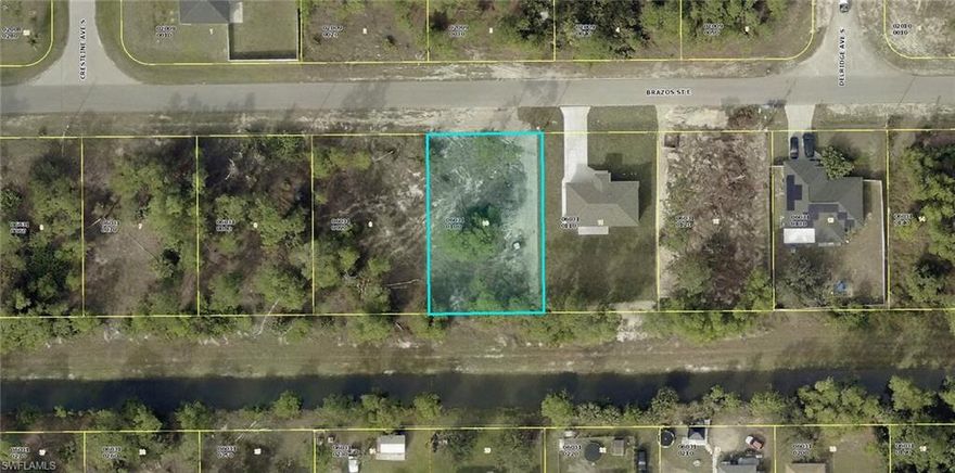 Quarter acre lot in growing area just off Bell Blvd. New homes all around. Not far from the East Lee County High School. A short distance from the newly widened SR 82. Ideal location for the commuter to either Ft. Myers or S. to Immokalee and Ave Maria.  Not far to shopping. Buy now and build or hold for future investment.