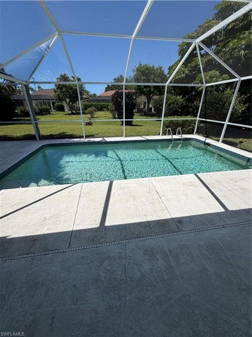 Seize the opportunity to renovate and reap the rewards in the Premier Gated community of Briarwood. This 3-bedroom, 2-bathroom residence offers over 2,000 square feet of living space and "great bones," providing the perfect foundation for your custom Naples home.
Versatile Floor Plan: The traditional ranch layout includes Formal Living and Dining Rooms, a separate Family Room, and a bright Eat-in Kitchen.
Outdoor Area: The screened lanai features a private pool overlooking a serene, landscaped area.
The Briarwood Advantage:
Centrally located in Naples and just 15 minutes from Downtown Fifth Avenue Naples for Shopping, Beaches and Restaurants.  Briarwood is known for its low quarterly HOA fees ($400) and resort-style amenities:
Sports & Fun: Tennis, pickleball, basketball, and volleyball courts.
Aquatics: Two community pools, including a lap pool.
Family Friendly: On-site play area and clubhouse activities.
Renovator’s Dream in Briarwood    Newer Roof & Private Pool  Opportunity knocks in this well built fixer upper, home is ready for a refresh and make this home yours. Call for a private showing today!  Professional photos coming soon.