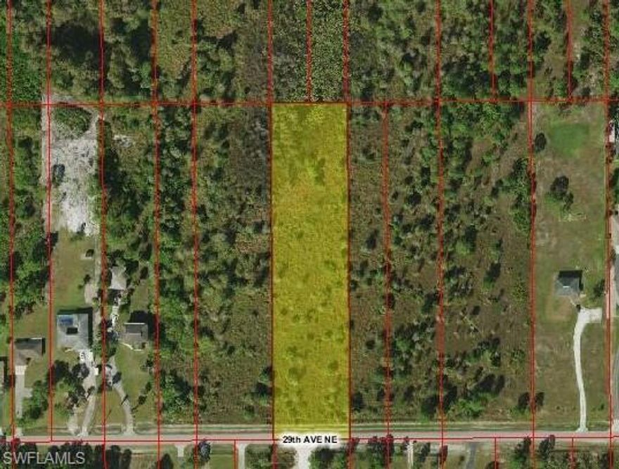 2.27 Acres in Golden Gate Estate. Property is minutes away from Publix. Don’t miss this opportunity to own this land and build your dream home on it. DEP Report Available.