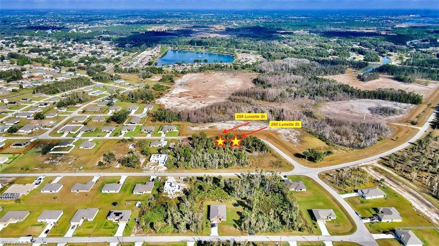Don't miss the opportunity to build your dream home on this beautiful .25 acre lot in the sought after Blackstone community in Fort Myers/Lehigh Acres, or invest in your future. In this area this lot is one of the rare pieces of property with access to both, city water & city sewer. Enjoy the stunning Florida Sunsets on this Southern exposure lot. Location, Location! Located just off of SR 82. This lot is just a short car ride to both the Boston Redsox & Minnesota Twins spring training facilities, International airport, Downtown & Central Fort Myers, Fort Myers Beaches, Sanibel/Captiva Islands, Miromar Outlets, Gulf Coast Town Center, Labelle, and Pine Island/ Matalacha area. Seller owns the property next to this lot (258 Lunette St.), and that lot is for sale as well. Seller has additional lots, and lot packages available upon request, and currently has numerous lot home packages located in SWFL area. That are currently under various stages of construction. For more information please contact listing agent.