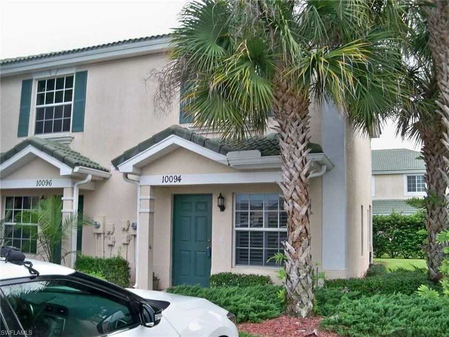 Very conveniently located end unit townhouse within a gated, pet friendly, community off of the Colonial Blvd. / Six Mile Cypress corridor.  This unit comes with upgraded tile, full size washer & dryer and the privacy offered in a end unit along with 2 additional guest parking spaces right in front.  Check out all the amenities that are included.