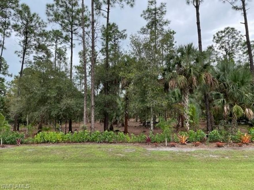 L3867 - Nicely located in prime spot on Golden Gate Blvd. Thinly treed with cleared portion to the rear. Lot is 100% uplands and is ready for your estate home!